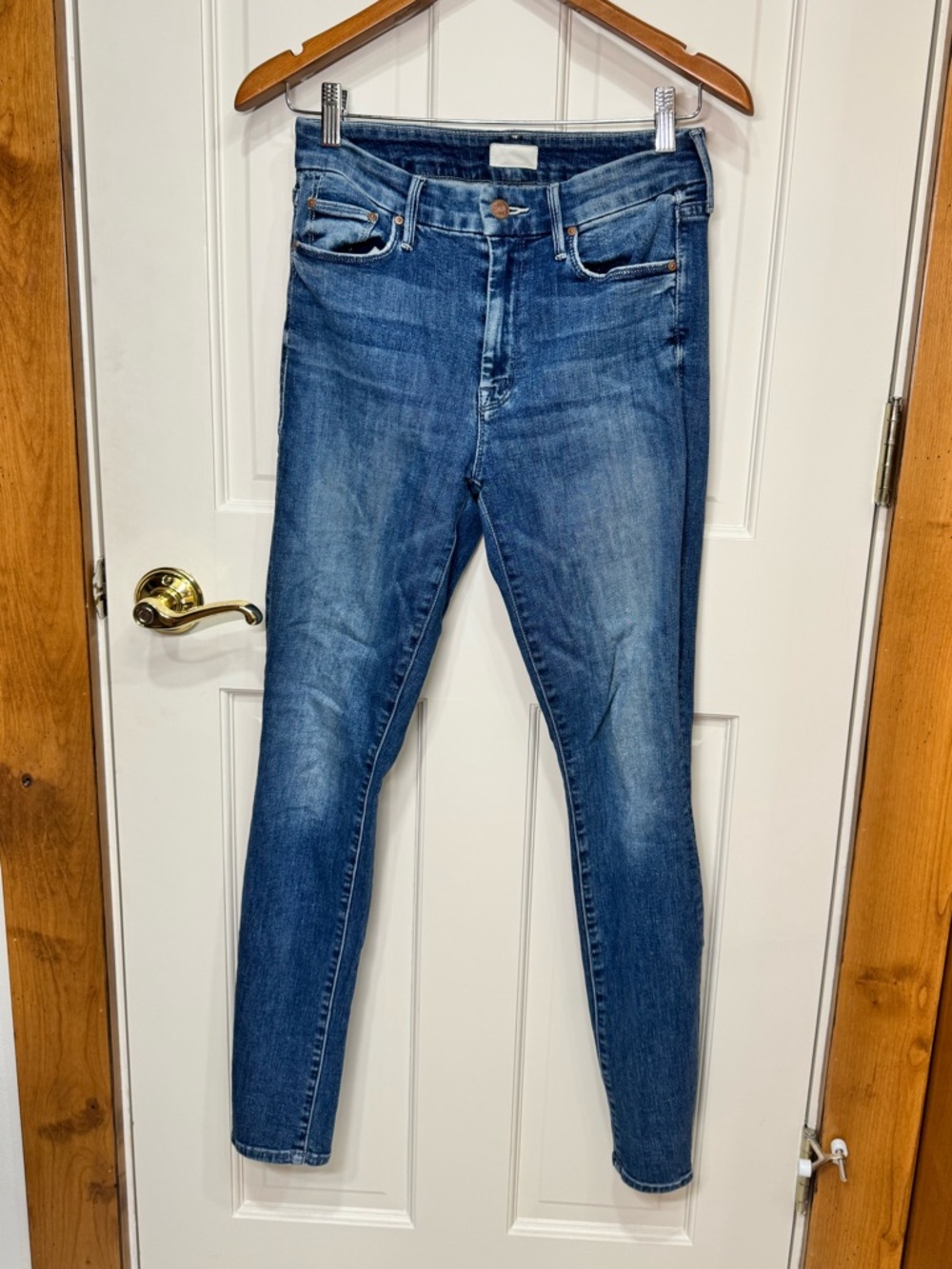 Mother The Looker Skinny Jeans Size 28 High Rise